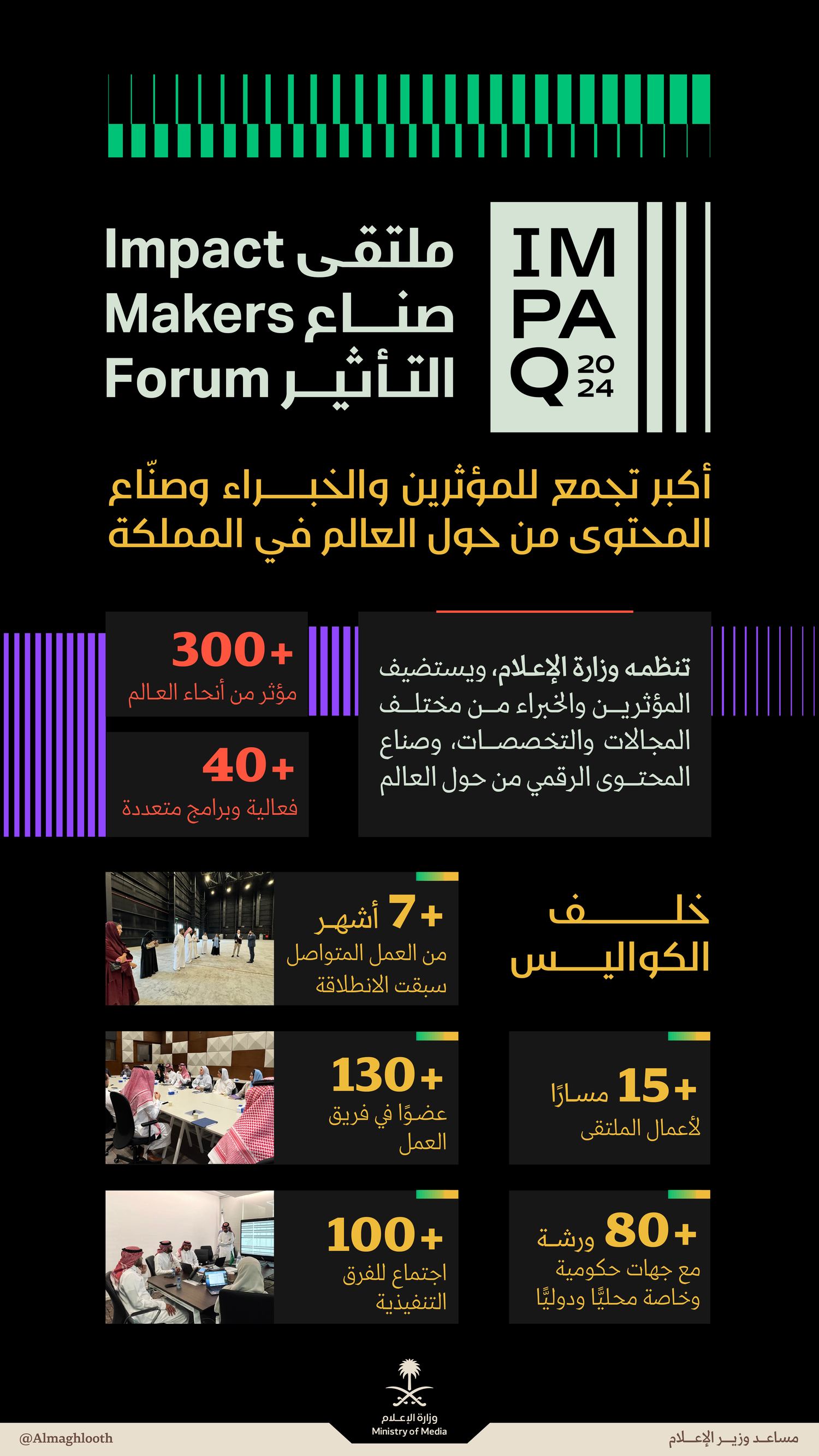 خلف الكواليس: ملتقى صناع التأثير IMPAQ 2024