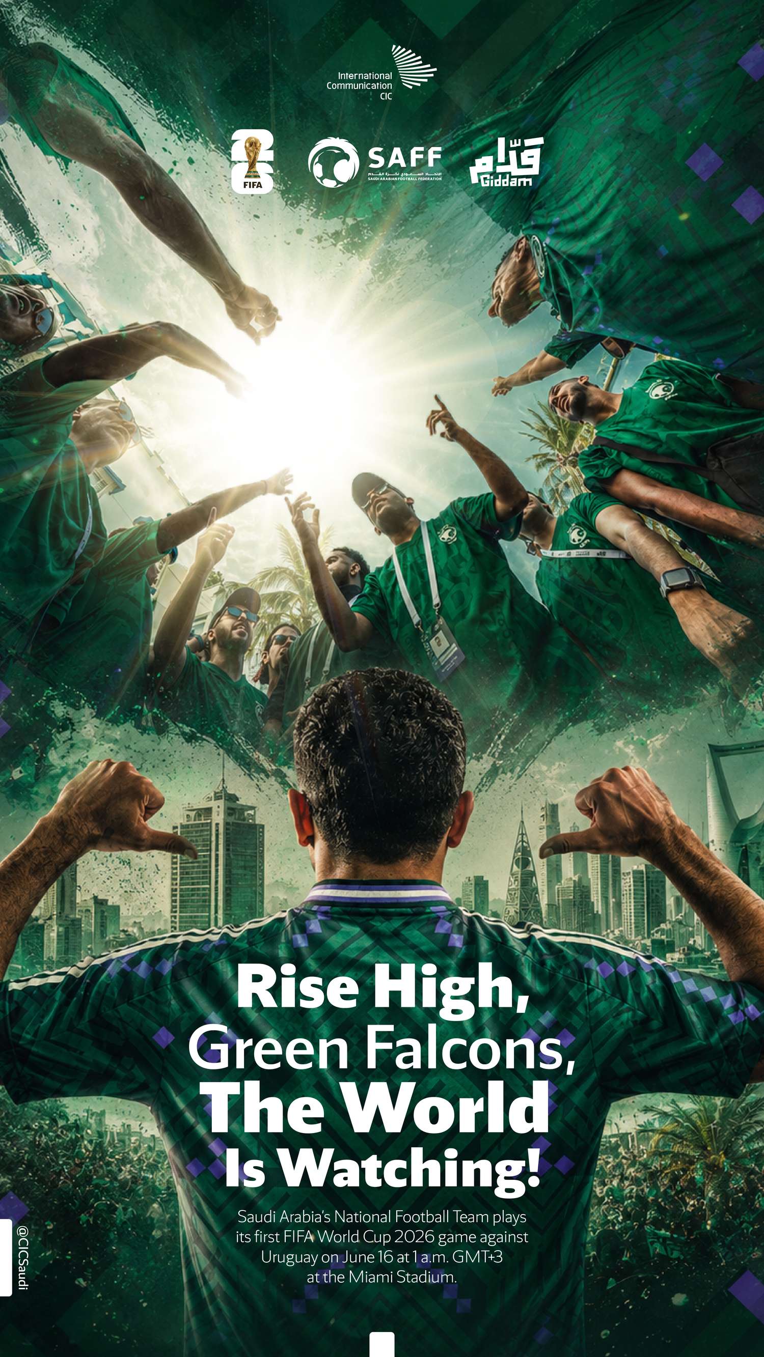 Rise High, Green Falcons — The World Is Watching!
